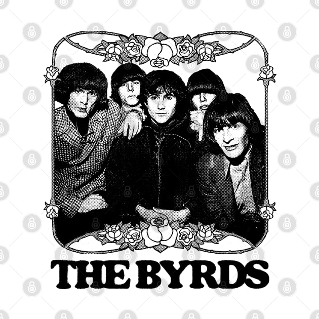 The Byrds • • Retro Style Fan Art Design by unknown_pleasures