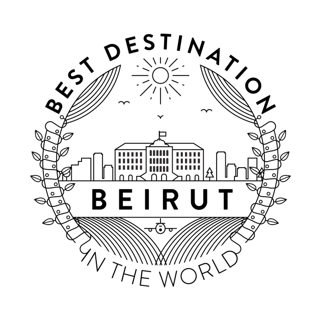 Beirut Minimal Badge Design by kursatunsal