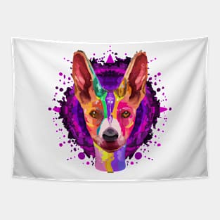 Basenji Dog Design Tapestry