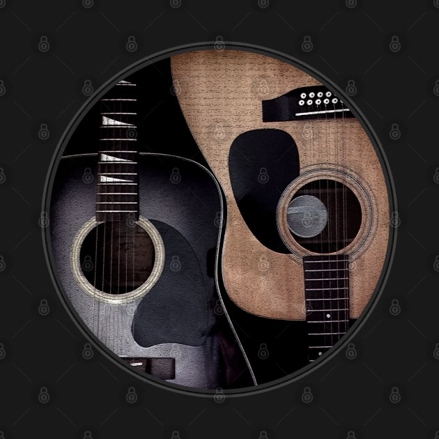 Acoustic Guitar Ying Yang Yin Yan by TheFlying6