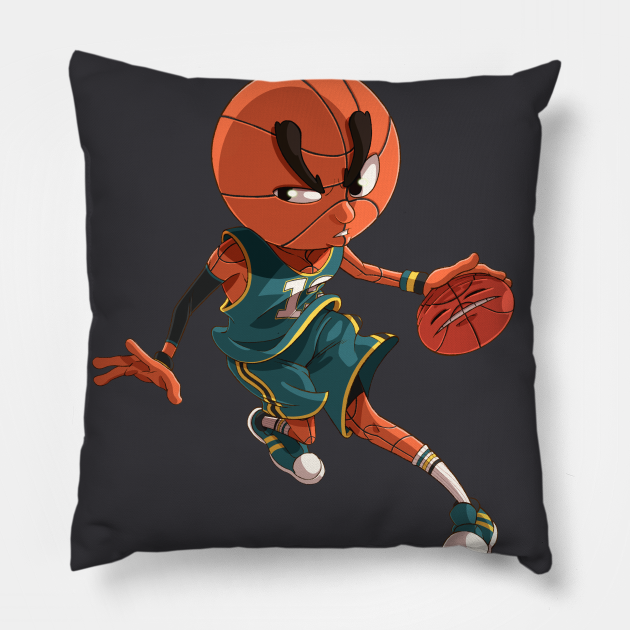 B BALLER Basketball Pillow TeePublic