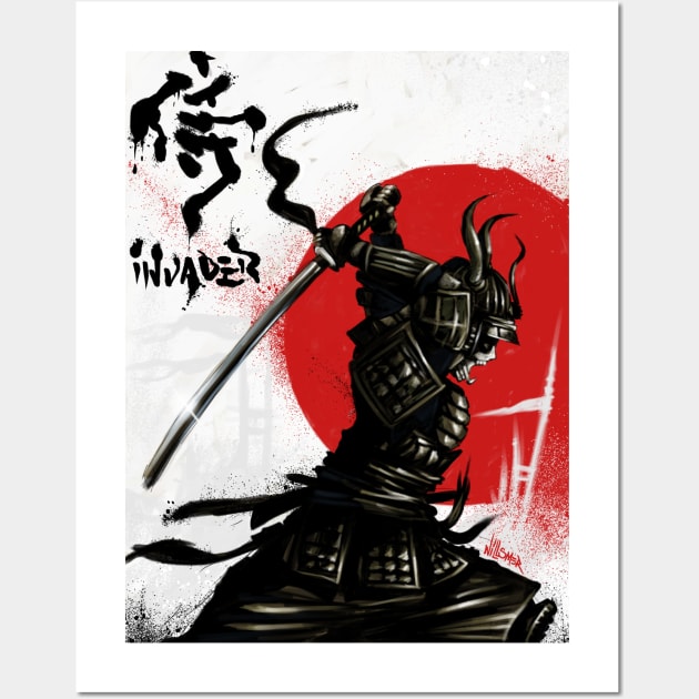 Art Poster Japanese Samurai