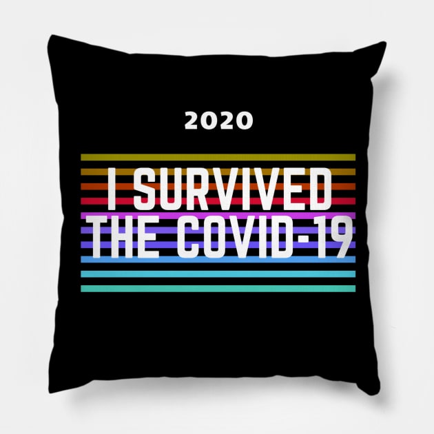 I survived the Covid-19 Coronavirus Pillow by ronfer