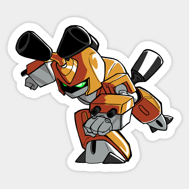 Let's Get Meta-Busy! - Anime - Sticker
