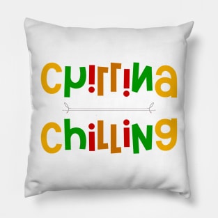 Chilling colorful Pillow