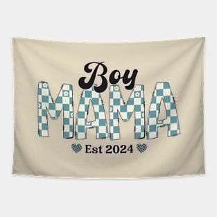 Boy Mama 2024  Mom of Boys Shirt Tapestry