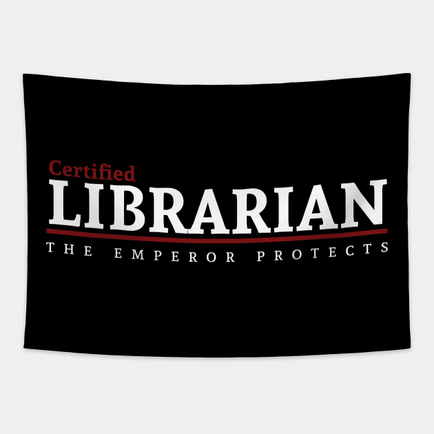 Certified - Librarian Tapestry by Exterminatus