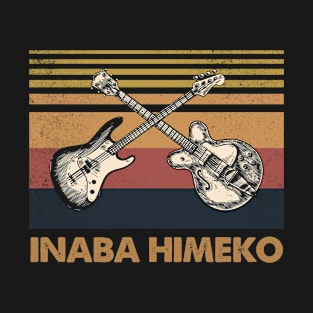 Retro Design Himeko Proud Name Guitars Anime T-Shirt