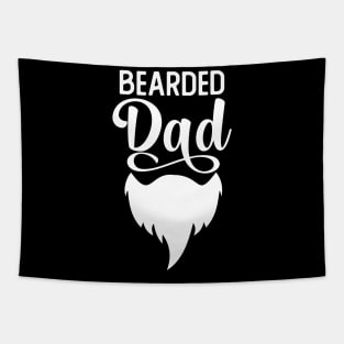 Bearded Dad Gift Fathers Day Dad Beards Lovers Gift Tapestry