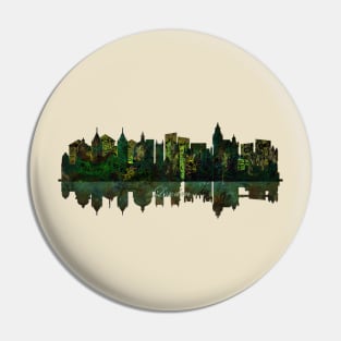 London Skyline Pin