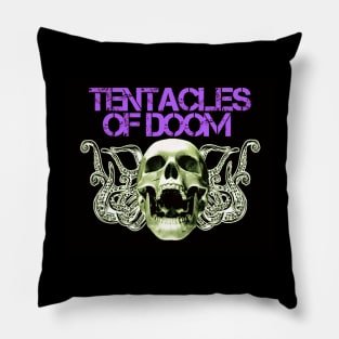 Tentacles of Doom Logo Large Pillow