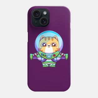 Space Ranger Astronaut Kitty Cat Phone Case