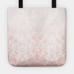 Blush Zig-Zag Tie-Dye Tote