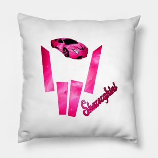 Sharerghini Pink Galaxy Pillow