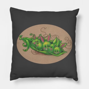 SweetPea Bunnies Pillow