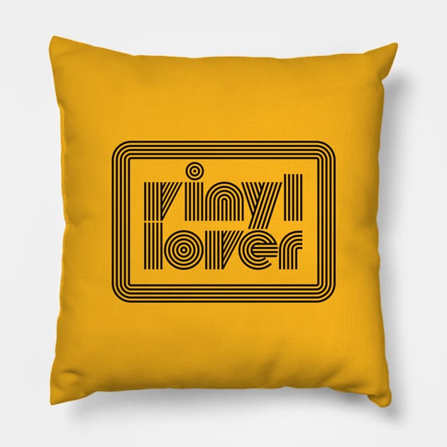 Vinyl Lover Pillow by daparacami