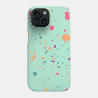 Ink Splatter colorful pattern Artistic ink stains Phone Case