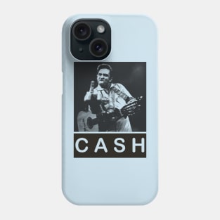 Cool Johnny Cash - Pencil Drawing Style Phone Case