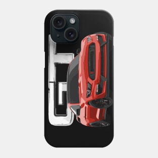 MUSTANG GT GT350 RACE RED Phone Case