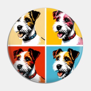 Parson Russell Terrier Pop Art - Dog Lovers Pin