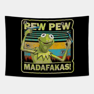 PEW PEW KERMIT Tapestry