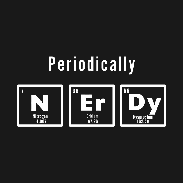 Periodically Nerdy - Funny science by Room Thirty Four