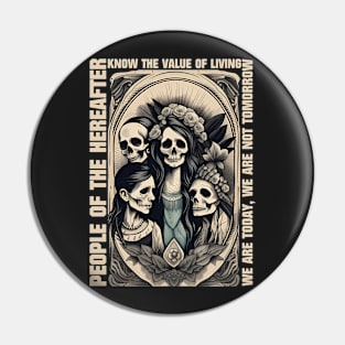 skull and dead people graphic design ironpalette Pin