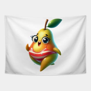 Cute Pear Tapestry