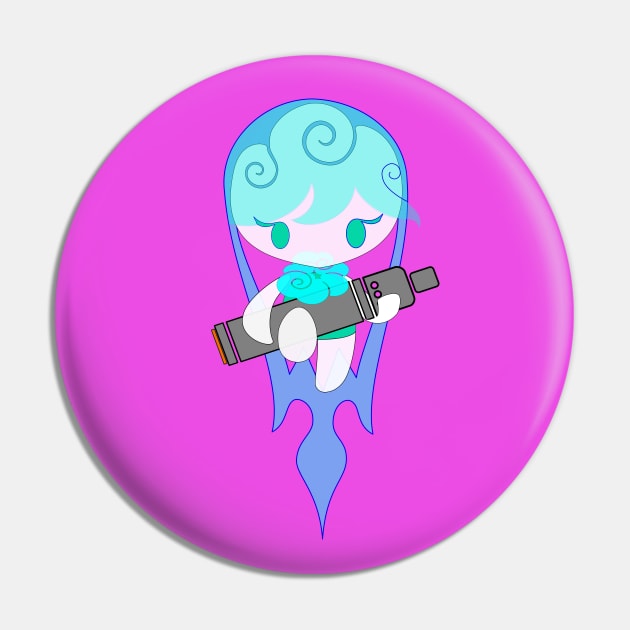 vape girl Pin by moonmorph