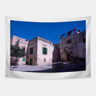 Mdina, Malta, Square Tapestry