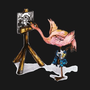 Flamingo Artist T-Shirt