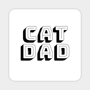 Cat dad Magnet