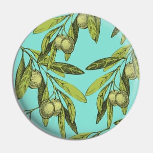 Olives pattern texture Pin