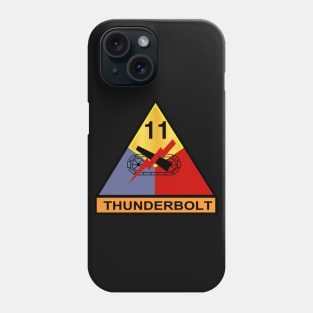 11th Armored Division - Thunderbolt wo Txt Phone Case