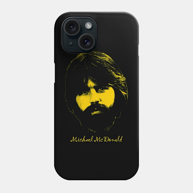 Michael McDonald Portrait Phone Case by LEMESGAKPROVE