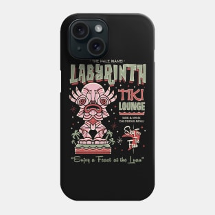 Labyrinth Tiki Lounge - Creepy Cute Hawaii Vacation Horror Phone Case