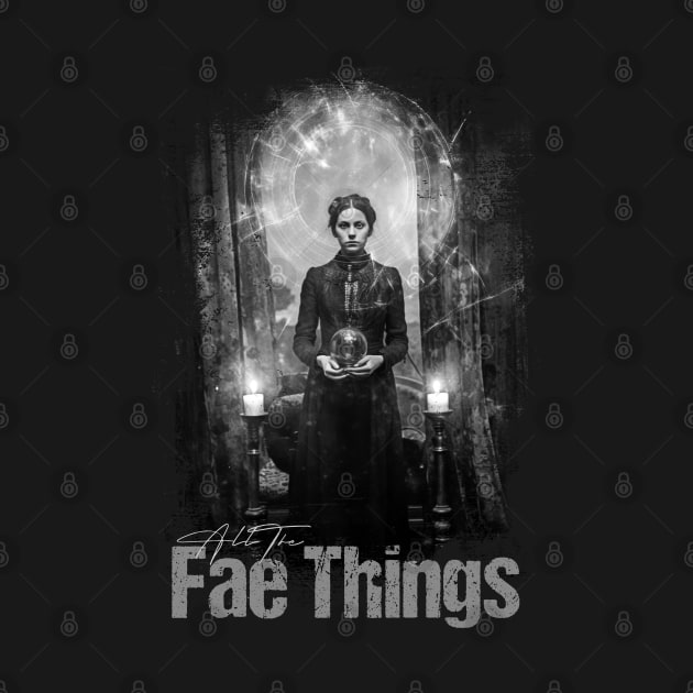 Victorian Psychic Woman 2 by All The Fae Things