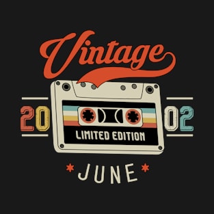 June 2002 - Limited Edition - Vintage Style T-Shirt