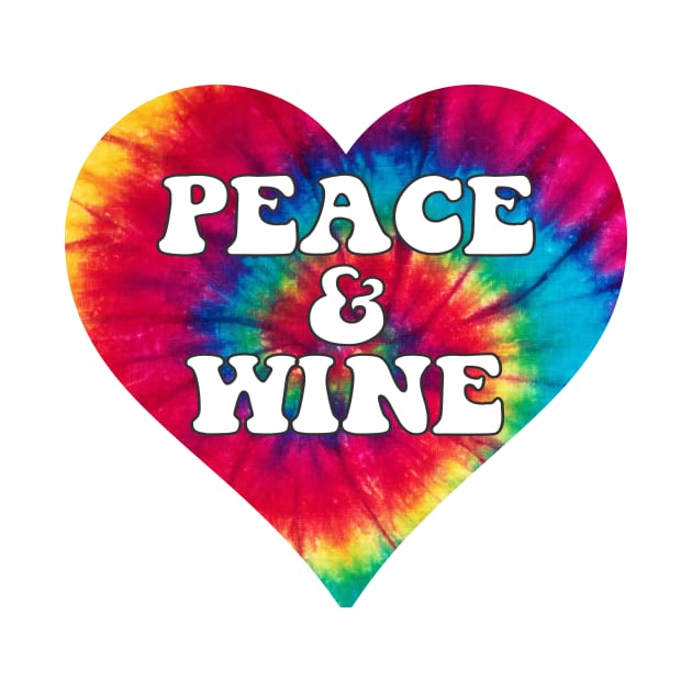 Tie Dye Peace & Wine by Tipsy Pod