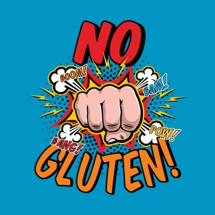 No Gluten Comic T-Shirt