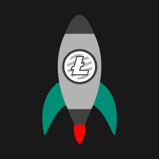 Litecoin Crypto to the moon T-Shirt