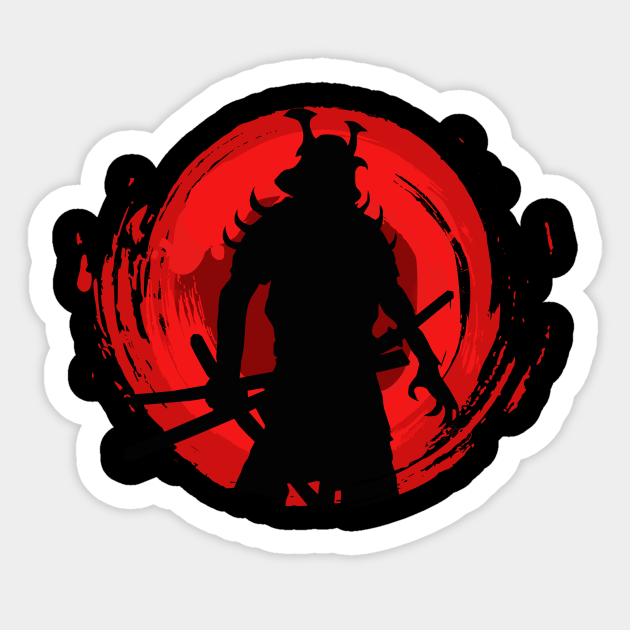 Samurai - Anime - Sticker | TeePublic Samurai - Anime - Sticker | TeePublic