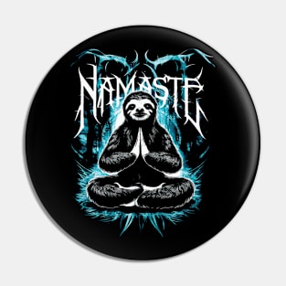 Sloth Metal: Namaste in Darkness" Description Pin