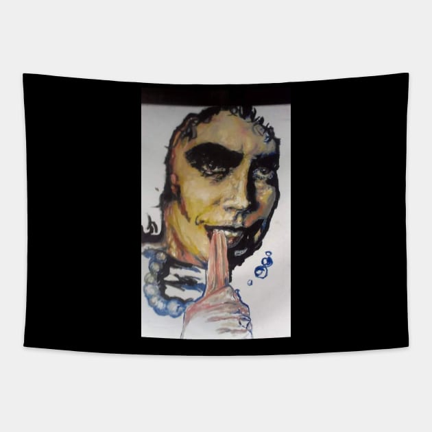 Frankenfurter 01 Tapestry by Mike Nesloney Art