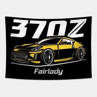 Racing Yellow 370Z JDM Tapestry