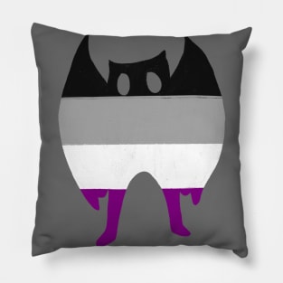 Mothman ace pride Pillow