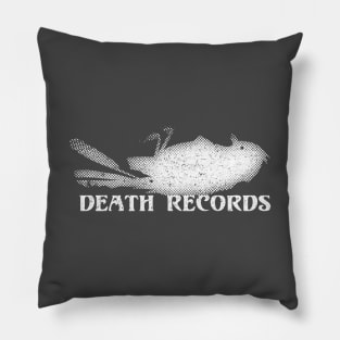 Death Records Pillow