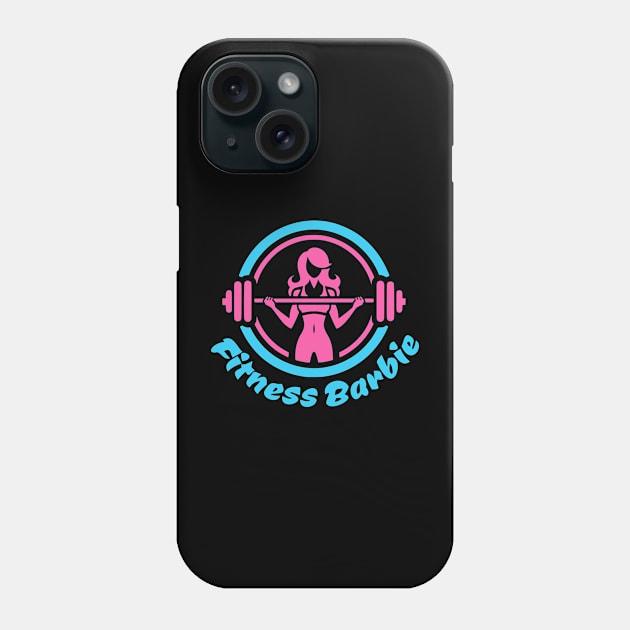 Fitness Barbie Vintage T-shirt 05 Phone Case by ToddT