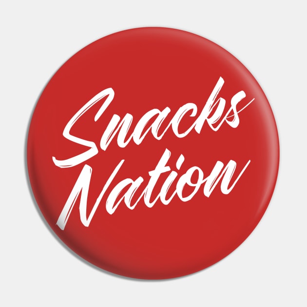 Snacks Nation Pin by tastynation