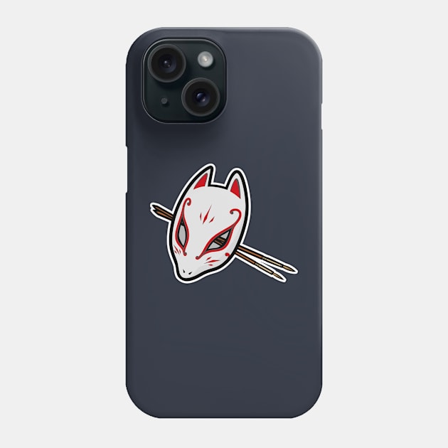 Fox Mask [Persona 5] Phone Case by BanannaWaffles
